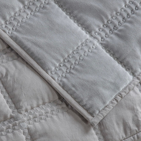 Quilted Cotton Velvet Bedspread